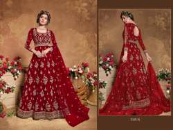 Swagat Violet Snow White 5105 Colors Suits