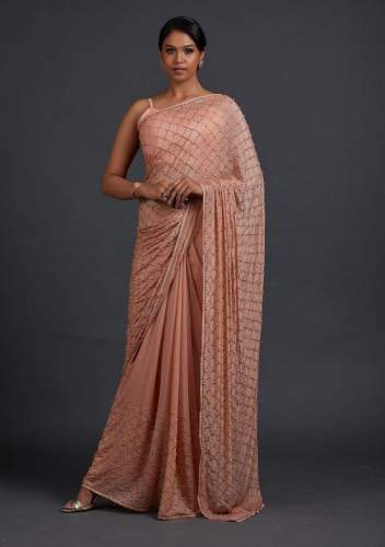 UMANGI EXCLUSIVE DESIGNER HEAVY SWAROWSKI SAREE 