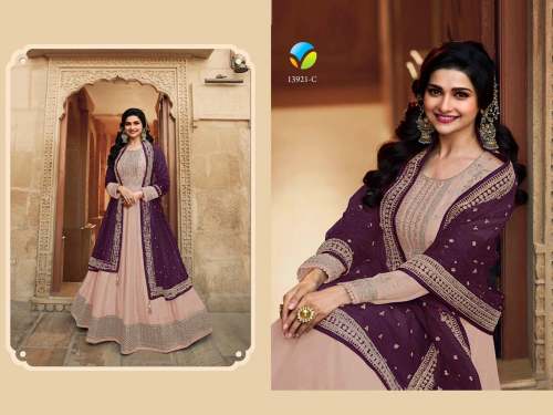 Vinay Pari Mahal Anarkali Suit  DN 13921