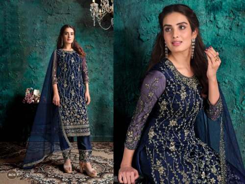 Vipul DN 4634 COLORS WITH EMBROIDERY DESIGNER SUIT