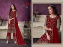 Vipul Glitz Butterfly Net Designer Suit DN 4695 thumb 11