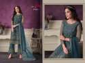 Vipul Glitz Butterfly Net Designer Suit DN 4695 thumb 2
