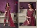 Vipul Glitz Butterfly Net Designer Suit DN 4695 thumb 4