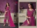 Vipul Glitz Butterfly Net Designer Suit DN 4695 thumb 9