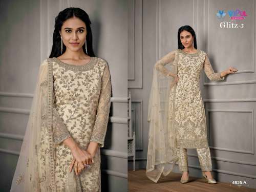 Vipul Glitz Pant Style Suit DN 4925