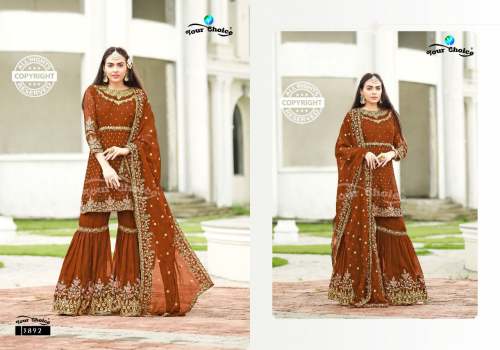 Your Choice Zara 6 With Blooming Georgette