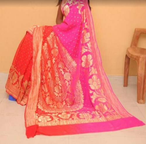 New Collection Multi Color Banarasi Silk Saree