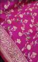 Pink Banarasi Handloom Saree