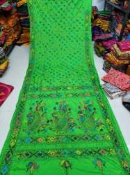 Hand Made Kantha Stitched Saree 