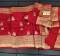 Handloom Banarasi Katan Silk Saree  thumb 1