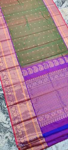 Kanchipuram Silk Handloom Saree  by Nandys 13