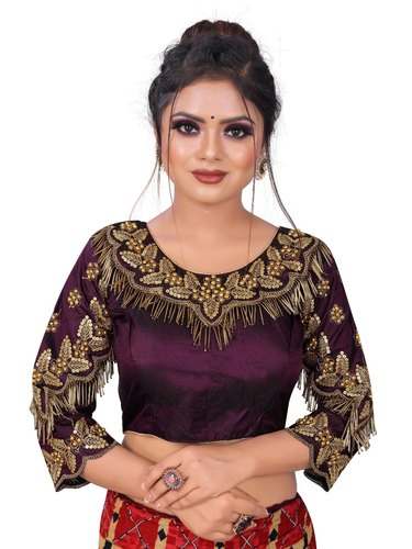 Readymade Designer Embroidered Blouse by Nandys 13