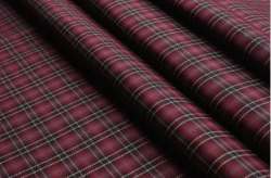 Check Cotton Shirting Fabric