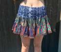 Designer Printed Mini Skirts 