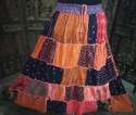 Fancy Designer PatchWork Skirt thumb 1