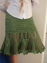 Fashionable Crochet Skirts