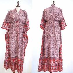 Printed Cotton Kaftan At wholesale rate 