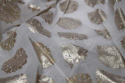 Foil Print Dyeable Viscose Fabric by Pujaralal Radhakishan Co