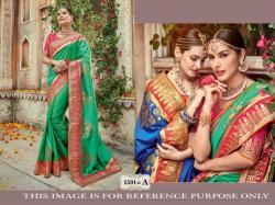 Pure Silk Saree From Jay Khodiyar Saree -1591 A B