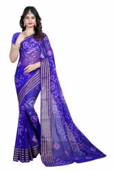 6 line bandhej bandhani VB JK saree