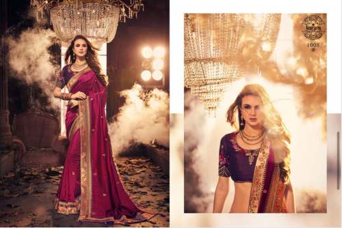 BEAT COLOR  SILK LETEST SAREE WITH RICH PALLU