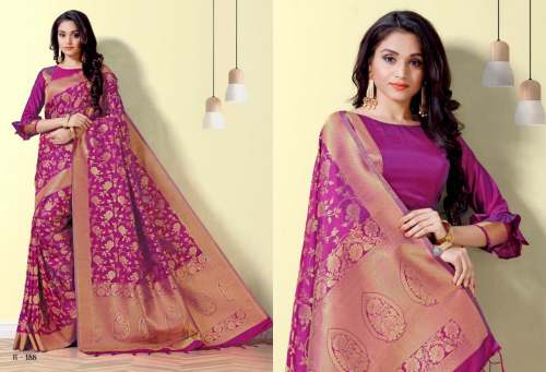 Beat Kanjivaram Traditional silk  saree