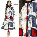 FANCY CASUAL WEAR PRINTED RAYON KURTI