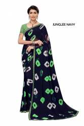 CHIFFON SAREE JUNGLEE (SCS)