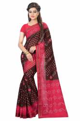 Cotton bandhej bandhani VB JK saree
