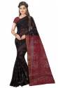 Cotton bandhej bandhani VB JK saree thumb 2