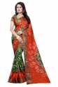 DARPAN bandhej bandhani VB JK saree thumb 2