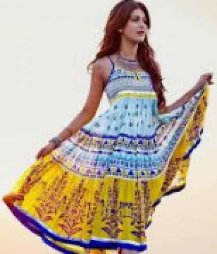 jay khodiyar saree Digital Printed Kurtis