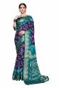 Dimond Pallu bandhej bandhani VB JK saree thumb 1