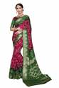 Dimond Pallu bandhej bandhani VB JK saree thumb 7