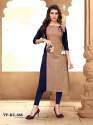 EMBROIDERED RAYON MULTI COLOR STYLIST KURTIS