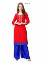Embroidery Cotton Slub Kurti thumb 1