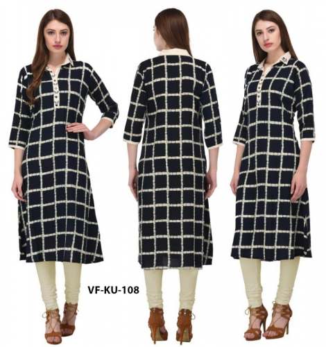Formal Rayon Kurti
