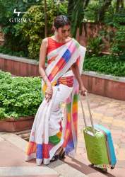 Garima STPV LINEN COTTON JK SAREE