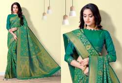 Green Kanjivaram Traditional silk  saree
