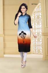 Ladies Crepe Kurti