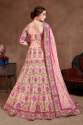 Pastel Pink Taffeta Silk Wedding Lehenga Choli thumb 1