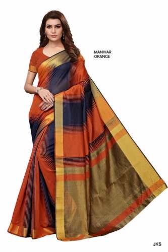 Maniyar SCS COTTON SILK JK  SAREE