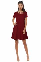 Maroon Exclusive Designer Western Wear 12