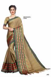 Meenakari SCS Cotton silk JK Saree