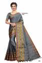 Meenakari SCS Cotton silk JK Saree thumb 2