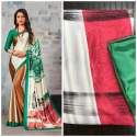 Multi-Color Heavy Digital print Silk Saree
