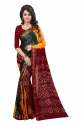MULTI COTTON bandhej bandhani VB JK saree thumb 2