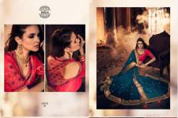 NEAVY BLUE SILK FANCY SAREE WITH RICH PALLU