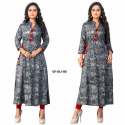 PARTY WEAR FANCY RAYON PRINTED KURTI