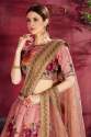 Peach Heavy Banglori Silk Lehenga Choli thumb 2